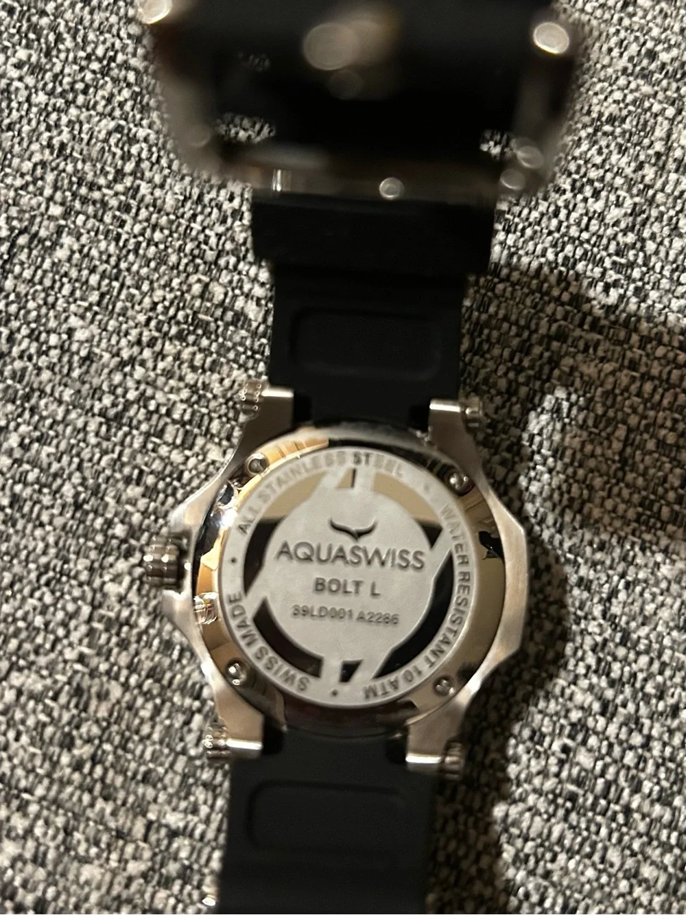 Aquaswiss waterproof wristwatch